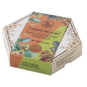 325 g Turkish Delight Candy Pistachio And Hazelnut Mixed - HacÄ± Bekir